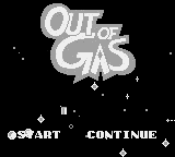 Out of Gas Title Screen